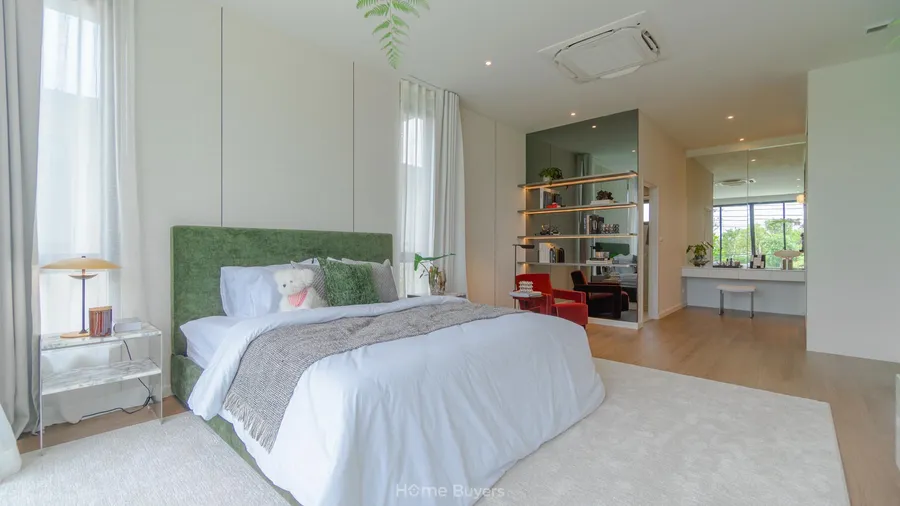 รีวิวบ้าน เศรษฐสิริ เกรท ดอนเมือง บ้านเดี่ยวหรูซีรีส์ใหม่ The Real Modern ทำเลติดรถไฟฟ้าสถานีดอนเมือง