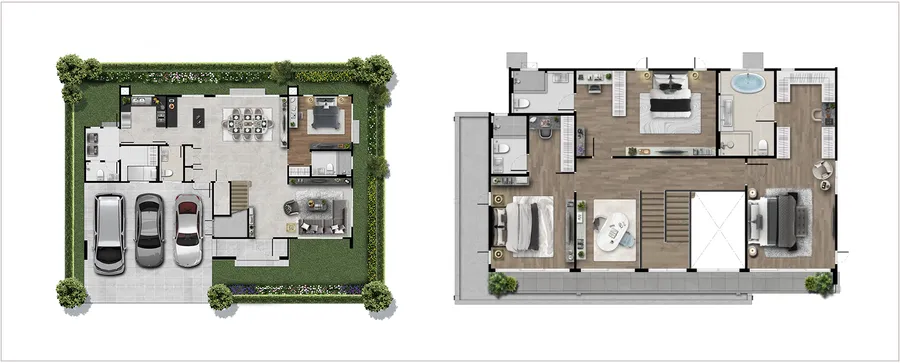 รีวิวบ้าน เศรษฐสิริ เกรท ดอนเมือง บ้านเดี่ยวหรูซีรีส์ใหม่ The Real Modern ทำเลติดรถไฟฟ้าสถานีดอนเมือง