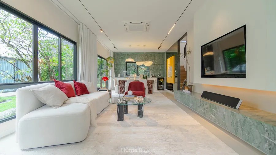 รีวิวบ้าน เศรษฐสิริ เกรท ดอนเมือง บ้านเดี่ยวหรูซีรีส์ใหม่ The Real Modern ทำเลติดรถไฟฟ้าสถานีดอนเมือง
