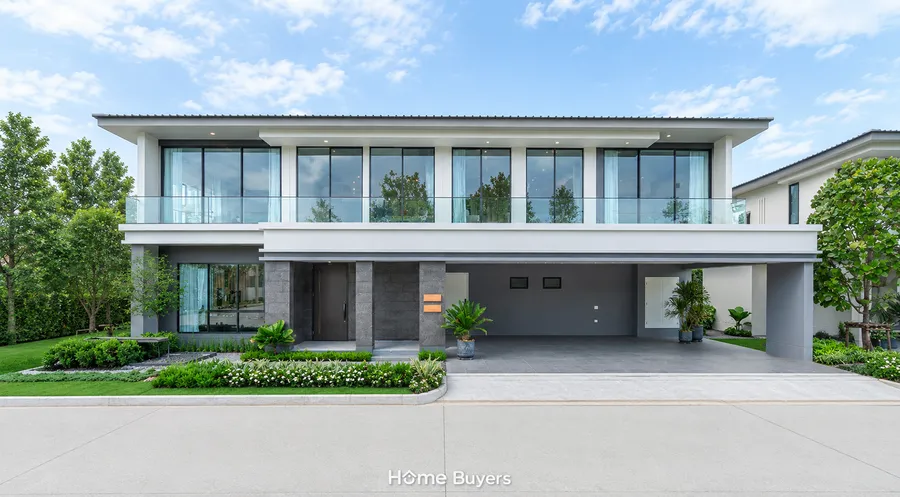 รีวิวบ้าน เศรษฐสิริ เกรท ดอนเมือง บ้านเดี่ยวหรูซีรีส์ใหม่ The Real Modern ทำเลติดรถไฟฟ้าสถานีดอนเมือง