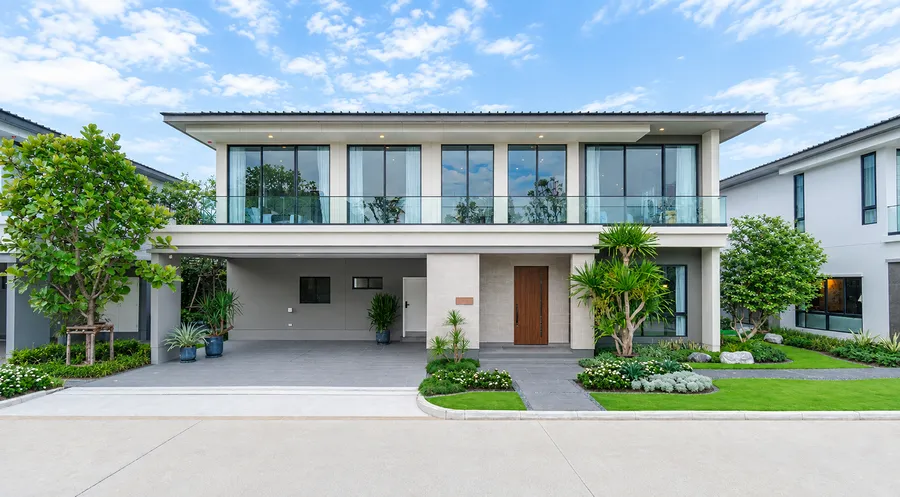 รีวิวบ้าน เศรษฐสิริ เกรท ดอนเมือง บ้านเดี่ยวหรูซีรีส์ใหม่ The Real Modern ทำเลติดรถไฟฟ้าสถานีดอนเมือง