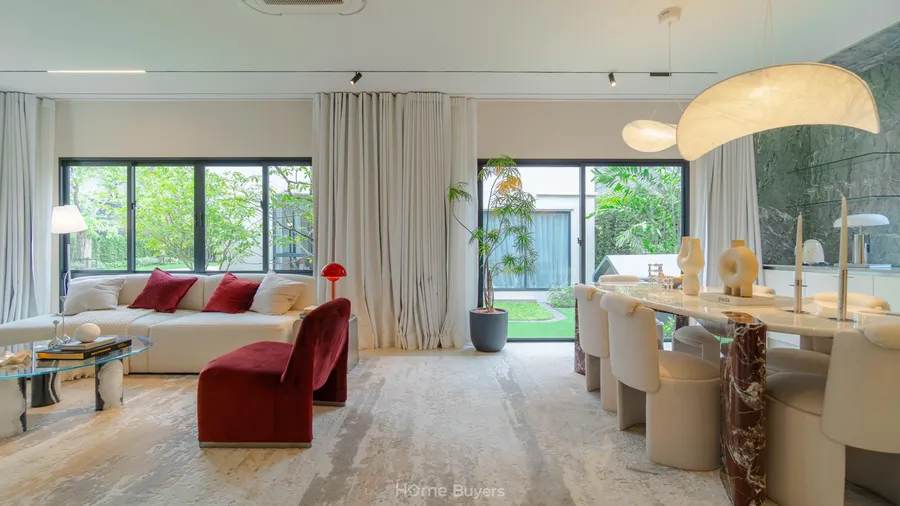 รีวิวบ้าน เศรษฐสิริ เกรท ดอนเมือง บ้านเดี่ยวหรูซีรีส์ใหม่ The Real Modern ทำเลติดรถไฟฟ้าสถานีดอนเมือง
