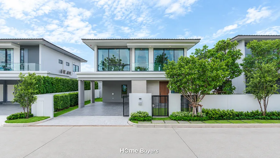 รีวิวบ้าน เศรษฐสิริ เกรท ดอนเมือง บ้านเดี่ยวหรูซีรีส์ใหม่ The Real Modern ทำเลติดรถไฟฟ้าสถานีดอนเมือง