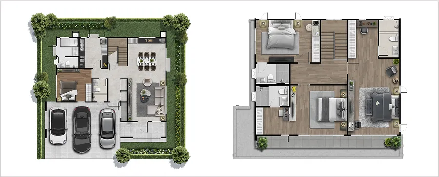 รีวิวบ้าน เศรษฐสิริ เกรท ดอนเมือง บ้านเดี่ยวหรูซีรีส์ใหม่ The Real Modern ทำเลติดรถไฟฟ้าสถานีดอนเมือง
