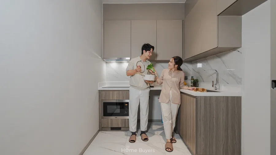 เปิดชมห้องจริง RHYTHM Ekkamai Estate คอนโดหรูฟีลบ้าน 2 สไตล์ ใจกลางเอกมัย