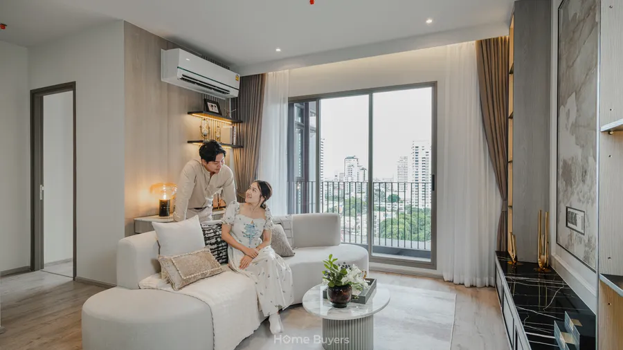 เปิดชมห้องจริง RHYTHM Ekkamai Estate คอนโดหรูฟีลบ้าน 2 สไตล์ ใจกลางเอกมัย