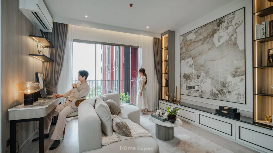 เปิดชมห้องจริง RHYTHM Ekkamai Estate คอนโดหรูฟีลบ้าน 2 สไตล์ ใจกลางเอกมัย