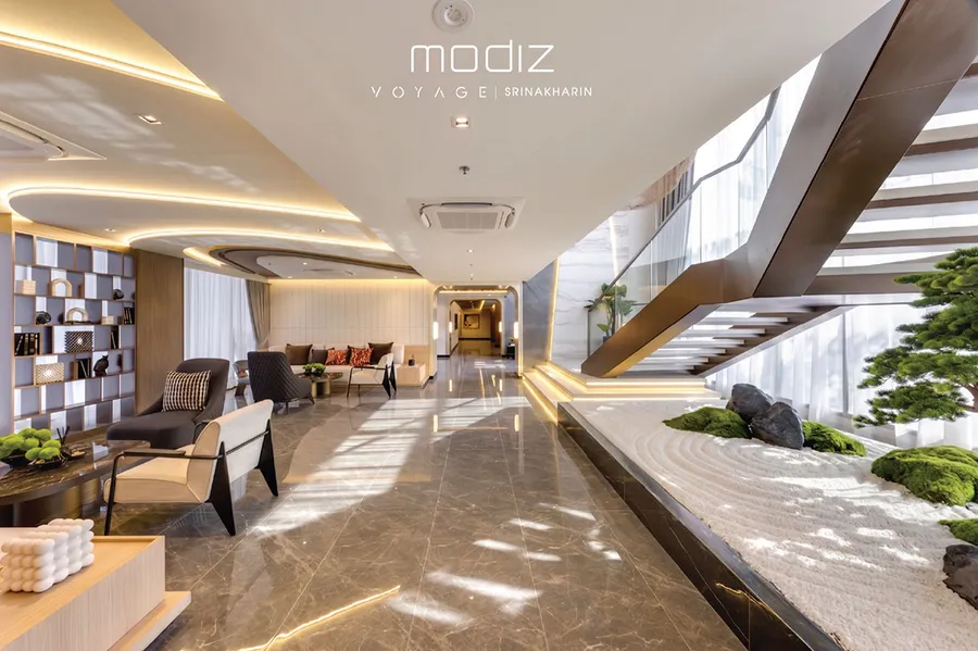 ถอดรหัสดีไซน์ “Modiz Voyage Srinakarin” ถ่ายทอดแรงบันดาลใจจากการเดินทางสู่สถาปัต
