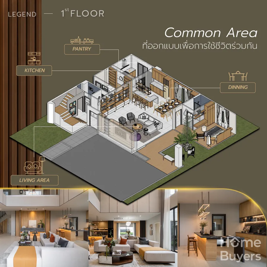 เจาะลึกฟังก์ชัน Villa 168 นิวกรุงเทพกรีฑา เฟส 2 บ้านเดี่ยว Modern Tropical ระดับ Luxury ที่ออกแบบให้ทุกพื้นที่เชื่อมต่อกับการใช้ชีวิต 
