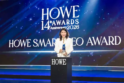 BAM รับรางวัลเกียรติยศ “HOWE Smart CEO Award” จากนิตยสาร HOWE ตอกย้ำวิสัยทัศน์ผู้นำองค์กร ขับเคลื่อนธุรกิจด้วยหัวใจ สร้างคุณค่าอย่างยั่งยืน 