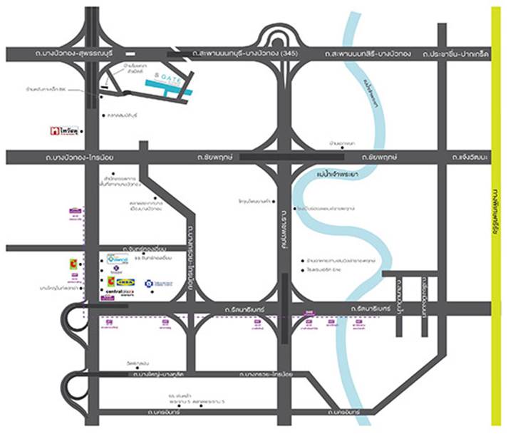 พรีวิวทาวน์โฮม S Gate แจ้งวัฒนะ-กาญจนาภิเษก
