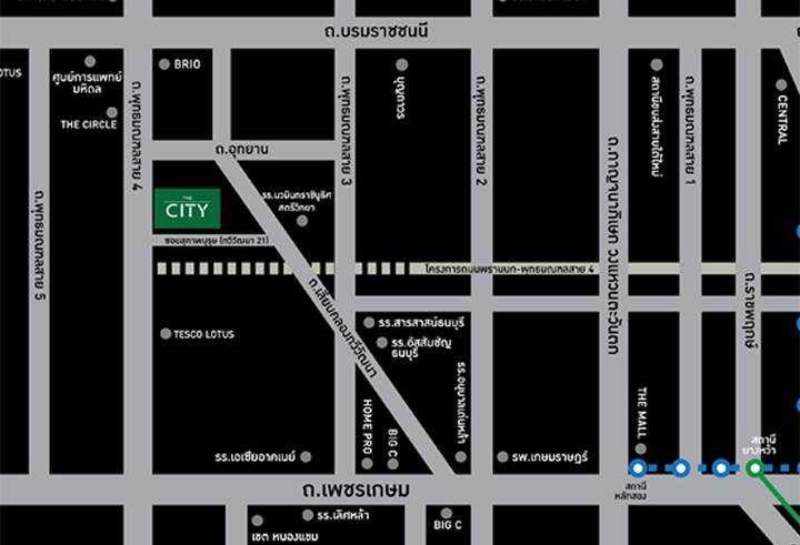 แบรนด์รีวิวบ้าน The City ปิ่นเกล้า-สาย 4 แบรนด์รีวิวบ้าน The City ปิ่นเกล้า-สาย 4