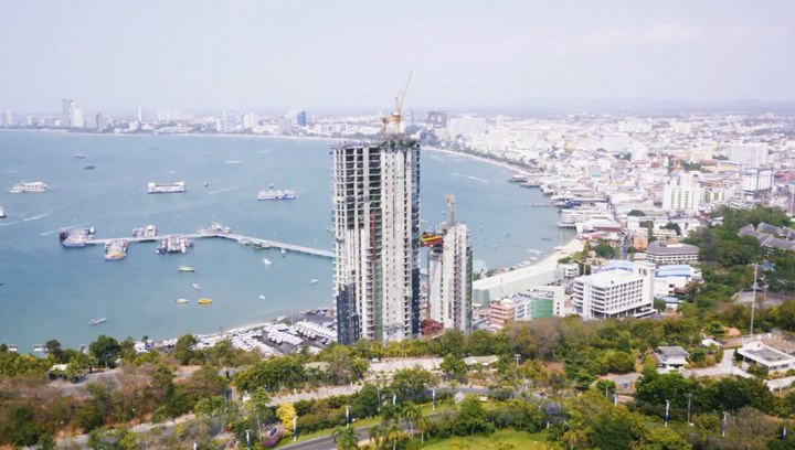 Waterfront Condominium Pattaya ลดความสูงทุบ 8 ชั้น เพื่อไม่ให้บังทัศนียภาพ