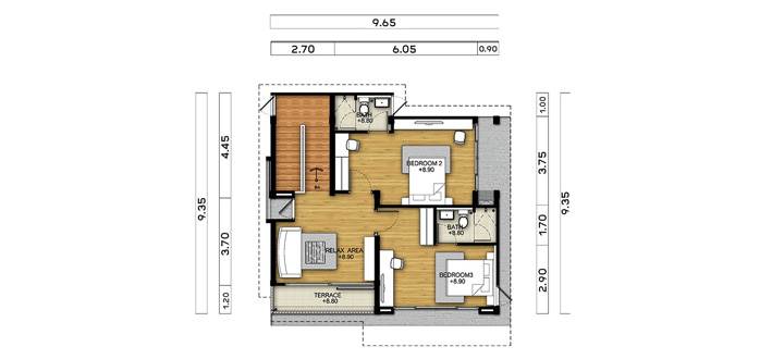 พรีวิวบ้านเดี่ยว เย็นสบายดี รัชดา 30