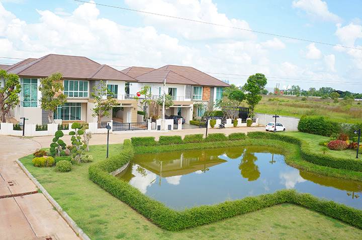 พรีวิวบ้าน เดอะ สปริงเพลส ขอนแก่น บ้านใหญ่กว่า ริมทะเลสาบหนองโคตร The Residence of Wealth