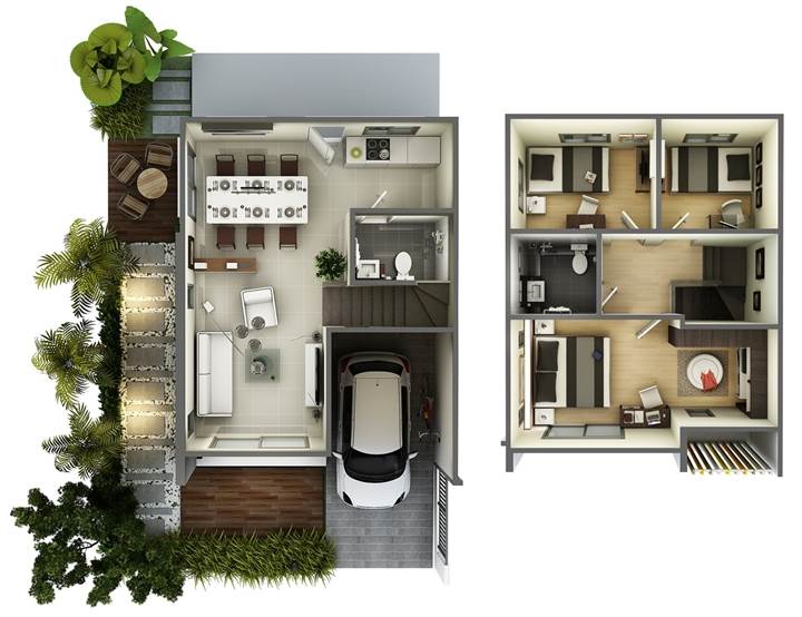 พรีวิวทาวน์โฮม บ้านพฤกษา สำโรง-ปู่เจ้าฯ พรีวิวทาวน์โฮม บ้านพฤกษา สำโรง-ปู่เจ้าฯ