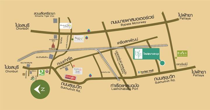พรีวิวบ้าน ไลฟ @ บางละมุง พรีวิวบ้าน ไลฟ @ บางละมุง