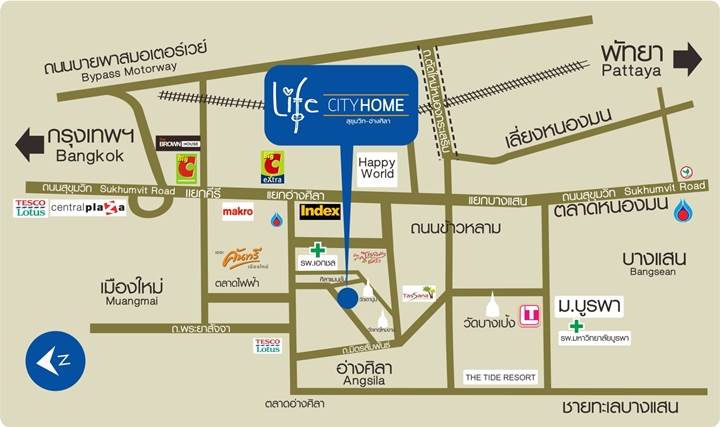 พรีวิวบ้านใหม่ ไลฟ์ ซิตี้โฮม สุขุมวิท-อ่างศิลา พรีวิวบ้านใหม่ ไลฟ์ ซิตี้โฮม สุขุมวิท-อ่างศิลา
