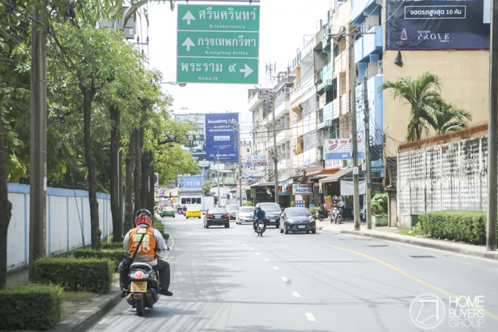 ถนนกรุงเทพกรีฑา (ตัดใหม่) ทำเลดาวรุ่งโซนตะวันออก ถนนกรุงเทพกรีฑา (ตัดใหม่) ทำเลดาวรุ่งโซนตะวันออก