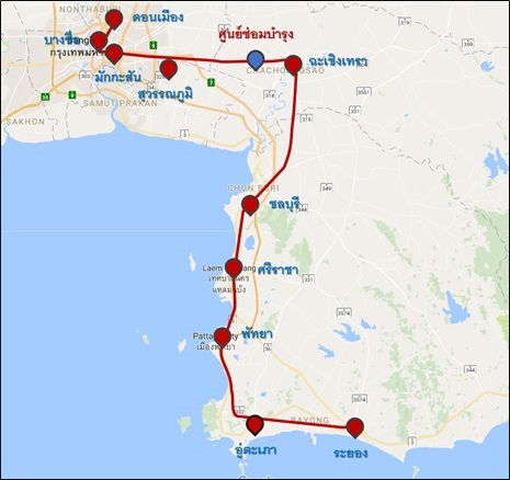 เดินหน้าโครงการรถไฟความเร็วสูงเชื่อม 3 สนามบิน คาดลงมือสร้างกลางปี 2562
