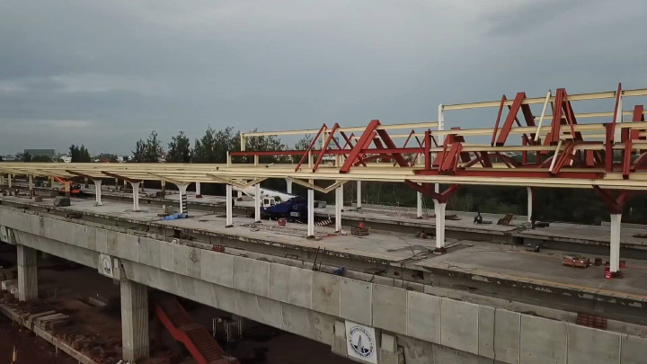 ชมภาพก่อสร้าง สถานีรถไฟขอนแก่น สถานียกระดับใหญ่พิเศษ ยาว 54 กม ชมภาพก่อสร้าง สถานีรถไฟขอนแก่น สถานียกระดับใหญ่พิเศษ ยาว 54 กม