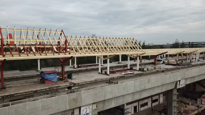 ชมภาพก่อสร้าง สถานีรถไฟขอนแก่น สถานียกระดับใหญ่พิเศษ ยาว 54 กม ชมภาพก่อสร้าง สถานีรถไฟขอนแก่น สถานียกระดับใหญ่พิเศษ ยาว 54 กม