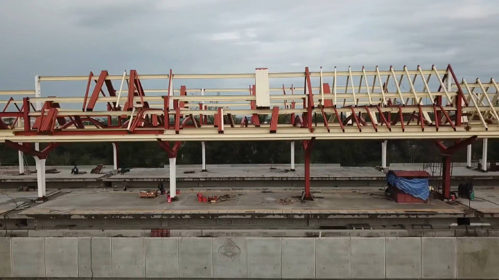 ชมภาพก่อสร้าง สถานีรถไฟขอนแก่น สถานียกระดับใหญ่พิเศษ ยาว 54 กม ชมภาพก่อสร้าง สถานีรถไฟขอนแก่น สถานียกระดับใหญ่พิเศษ ยาว 54 กม