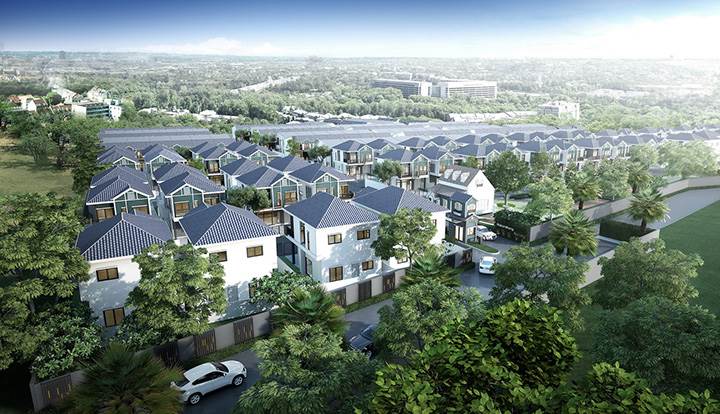 พรีวิวบ้าน นครทอง โคโลนี่ ครบทาวน์โฮมและบ้านแฝด ใกล้ถนนศรีนครินทร์ ถนนแพรกษา