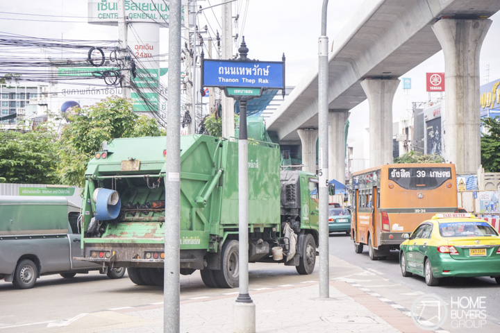 เปิดทำเลใหม่ ถนนเทพรักษ์ บ้าน-ทาวน์โฮมแบรนด์ดังเพียบ