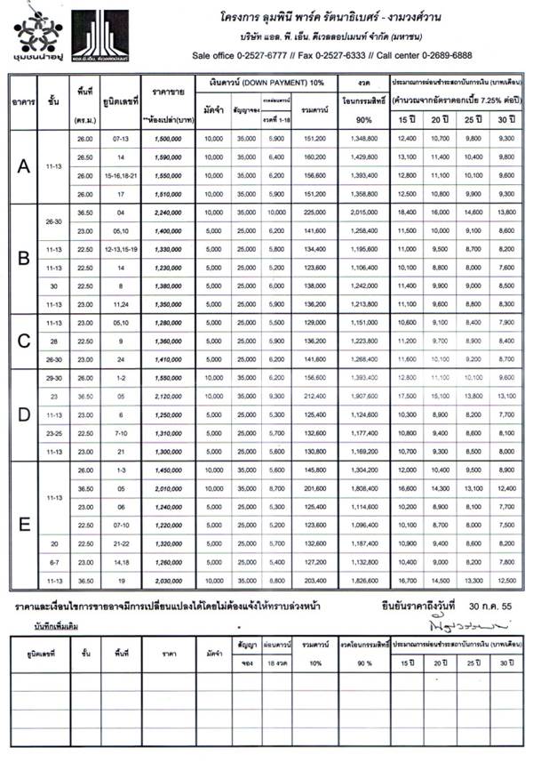 พรีวิวคอนโด ลุมพินี พาร์ค รัตนาธิเบศร์-งามวงศ์วาน พรีวิวคอนโด ลุมพินี พาร์ค รัตนาธิเบศร์-งามวงศ์วาน