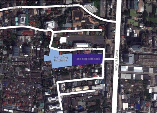 รีวิวคอนโด เดอะ สกาย รัชดา