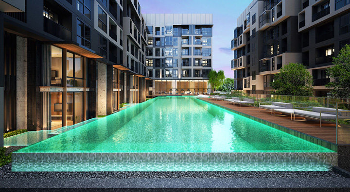 คอนโดเปิด Facility 24 ชั่วโมง