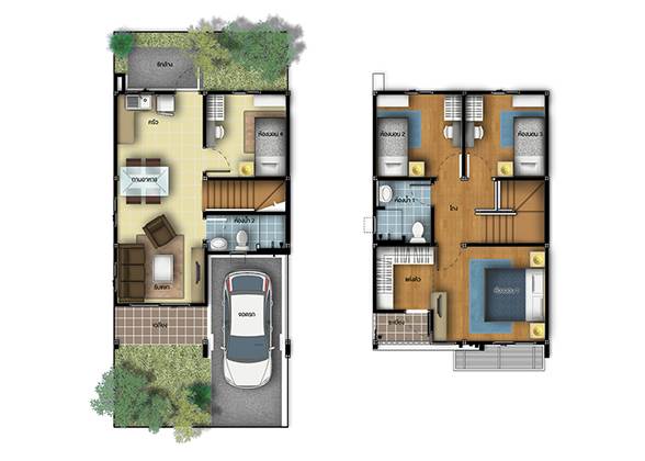 รีวิวบ้านใหม่ โครงการธนาซิโอ รัตนาธิเบศร์