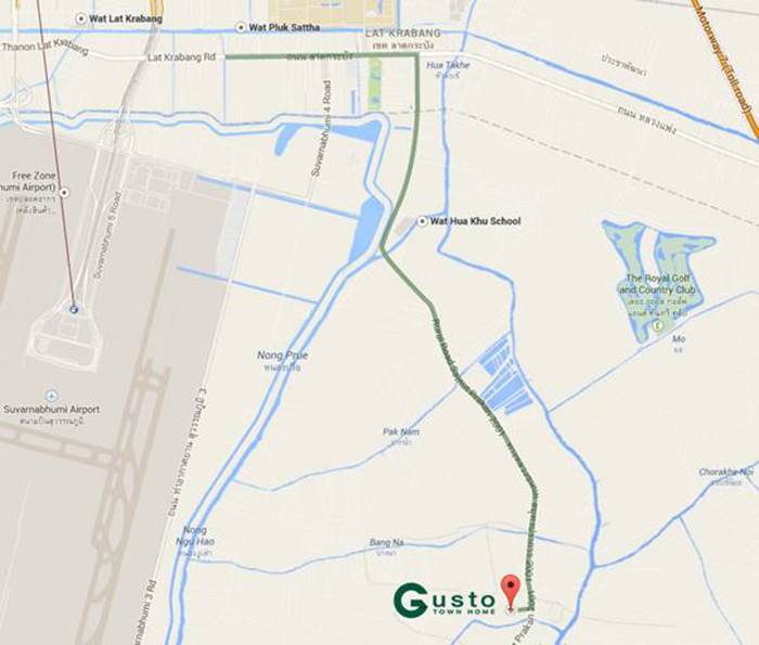 รีวิวบ้าน กัสโต้ บางนา-สุวรรณภูมิ