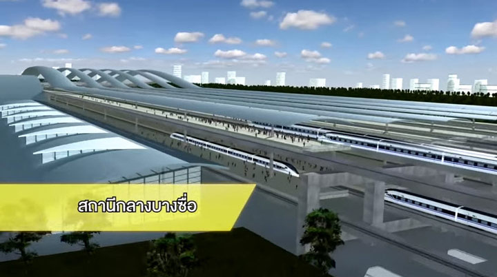 อัพเดตงานก่อสร้าง “สถานีกลางบางซื่อ” ศูนย์กลางระบบขนส่งทางรางของไทย