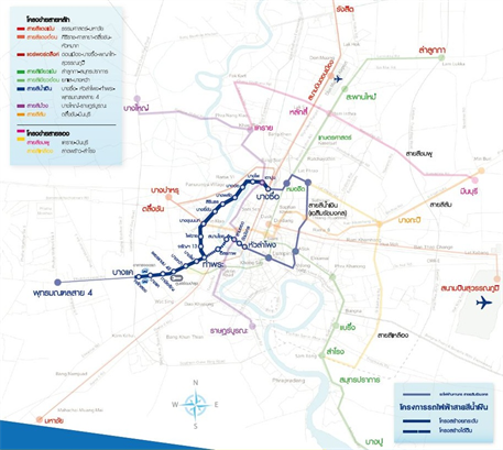 กำหนดเปิดให้บริการรถไฟฟ้า M-MAP เฟส 1 กำหนดเปิดให้บริการรถไฟฟ้า M-MAP เฟส 1