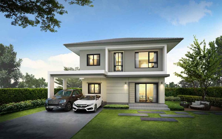 คาซ่า วิลล์ Casa Ville รามคำแหง-วงแหวน 2 บ้านเดี่ยวซีรีส์ใหม่