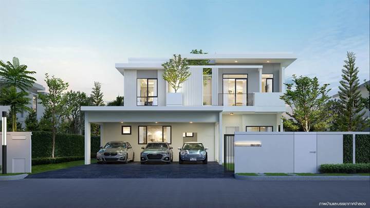 มัณฑนา MANTANA มอเตอร์เวย์ - พระราม 9 บ้านเดี่ยว เริ่ม 100 ตร.ว. ติด ถ. ...