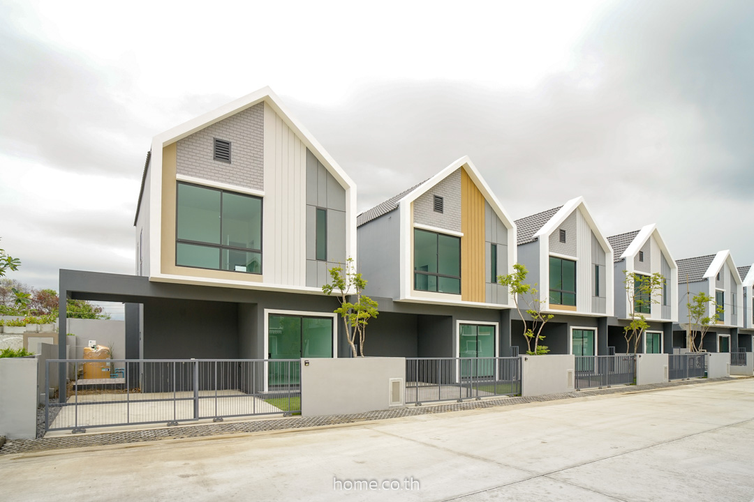รีวิวทาวน์โฮม แกรนด์ วีโฮม บางนา (Grand V Home Bang Na) บ้านแนวคิดใหม่ ดีไซน์ทรงอิสระ พื้นที่ใช้สอยกว้างขวาง เหมาะสำหรับวิถีชีวิต New Normal