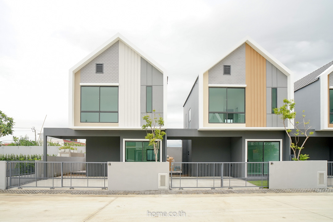 รีวิวทาวน์โฮม แกรนด์ วีโฮม บางนา (Grand V Home Bang Na) บ้านแนวคิดใหม่ ดีไซน์ทรงอิสระ พื้นที่ใช้สอยกว้างขวาง เหมาะสำหรับวิถีชีวิต New Normal