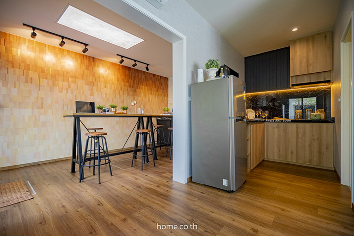 รีวิวทาวน์โฮม ยูนิโอ ทาวน์ ประชาอุทิศ 76 (Unio Town Prachauthit 76) ใกล้ถนนใหญ่ ย่านชุมชน พื้นที่กว้างใช้งานได้จริง