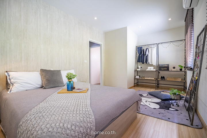 รีวิวทาวน์โฮม ยูนิโอ ทาวน์ ประชาอุทิศ 76 (Unio Town Prachauthit 76) ใกล้ถนนใหญ่ ย่านชุมชน พื้นที่กว้างใช้งานได้จริง