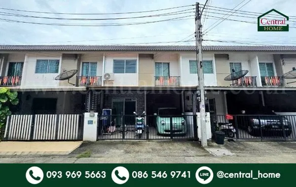 ทาวน์โฮม 2 ชั้น พฤกษา 107 ติวานนท์ รังสิต เลียบคลองประปา ถูกสุดในโครงการ