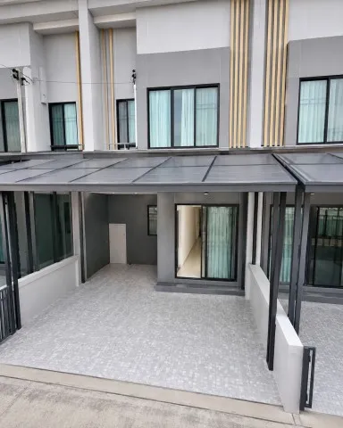 260824ppokfns ให้เช่า ทาวน์เฮ้าส์ โรบินสันสุวรรณภูมิ 1.2 กม. สุวรรณภูมิ กิ่งแก้ว33-39-ราชาเทวะ ทาวน์โฮม 2 ชั้น 3 นอน 2 น
