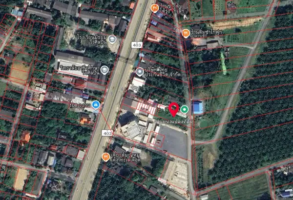 ขายที่ดินเปล่า ถมแล้ว ทำเลดี ใกล้ชุมชน อ.ร่อนพิบูลย์ จ.นครศรีธรรมราช