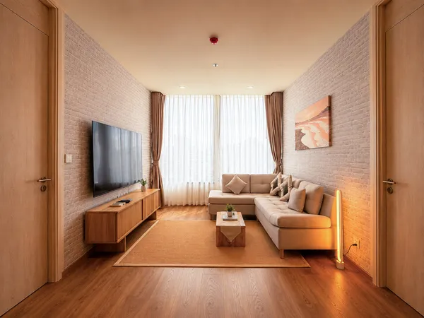 ให้เช่า Condo Noble Form Thonglor, Combine Room 64 ตารางเมตร 2 ห้องนอน 2 ห้องน้ำ ชั้น15 ห้องใหม่ ตกแต่งครบตามรูป