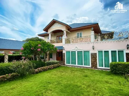 Listing. 98451 - ขายบ้านหรู 2 ชั้น โครงการอัมรินทร์นิเวศน์ 1 พื้นที่ใหญ่ 220 ตร.ว. ติดเซ็นทรัลรามอินทรา และใกล้รถไฟฟ้า 2 สาย