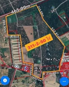 ขายที่ดินคลองกิ่วบ้านบึงชลบุรี บนเนื้อที่ 311-2-50 ไร่ ผังเมืองสีเหลือง เหมาะทำโกดัง คลังสินค้า โรงงาน หรือ พัฒนาด้านอื่