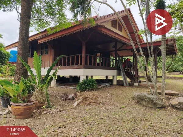 ขายที่ดินสวนลำไยพร้อมบ้านไม้สไตล์รีสอร์ท เนื้อที่ 3 ไร่ 21 ตร.วา จันทบุรี ทำเลดี