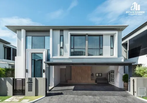 บ้านเดี่ยวพูลวิลล่าหรูระดับ Ultra-Luxury! BELGRAVIA บางนา-พระราม 9 บิวท์อินสวยจัดเต็ม พร้อมสังคมส่วนตัวขั้นสุดเพียง 65 ครอบครัว สภาพใหม่พร้อมเข้าอยู่